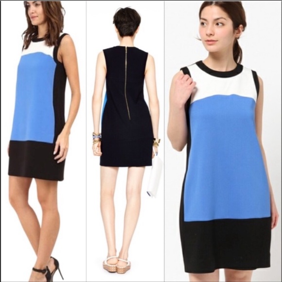 Kate Spade Maysie Colorblock Shift Dress Size 6 - Picture 6 of 15